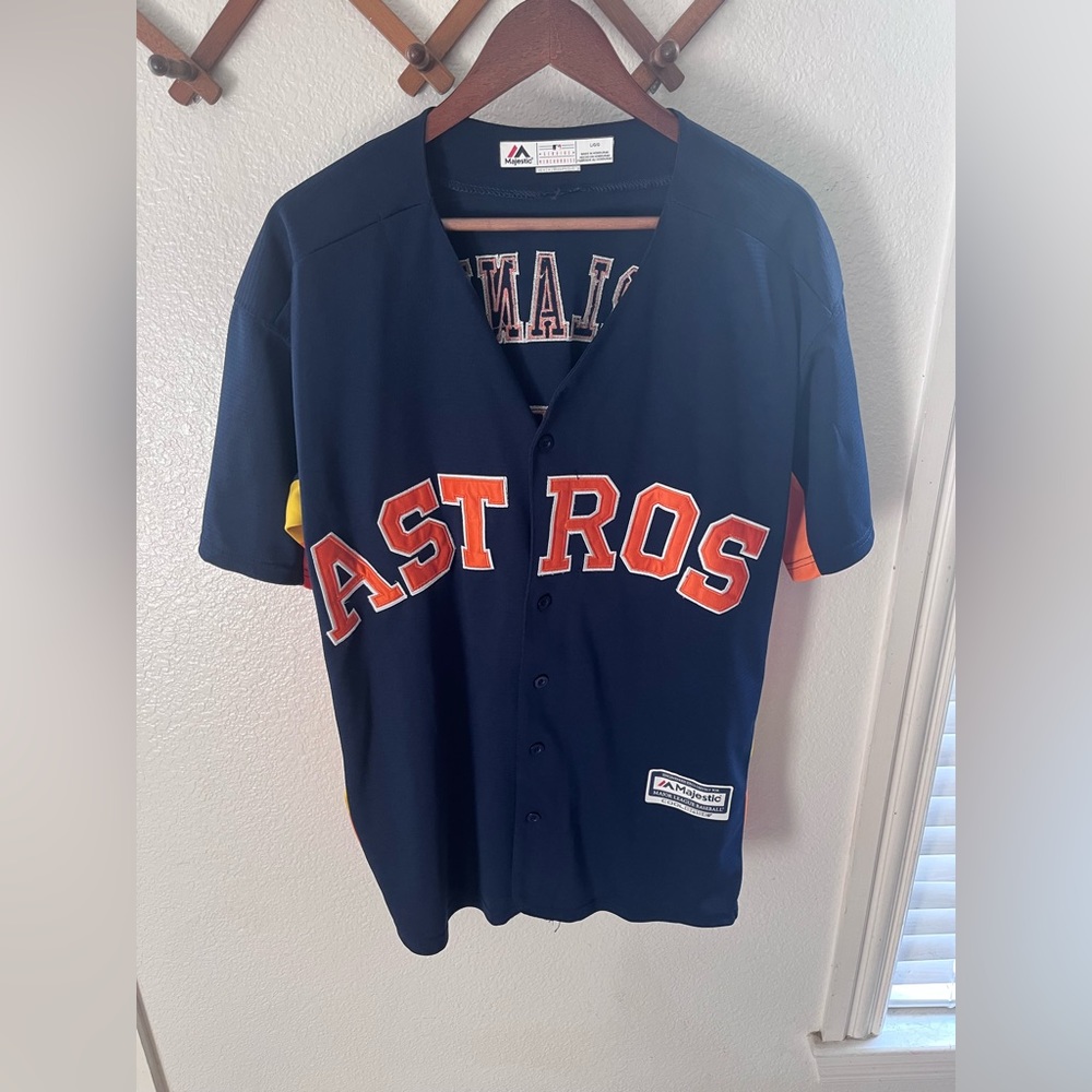 Houston Astros Majestic MLB Verlander jersey